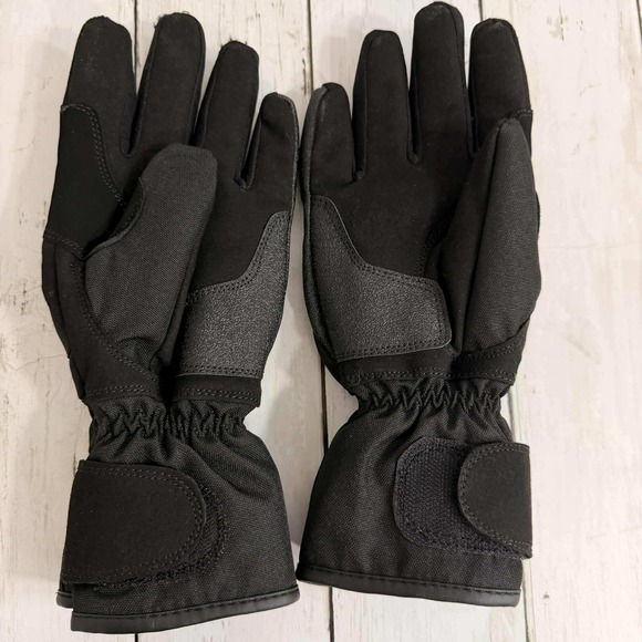 Women's BILT NWOT Waterproof Black Motorcycle Riding Gloves Size M - Picture 2 of 4